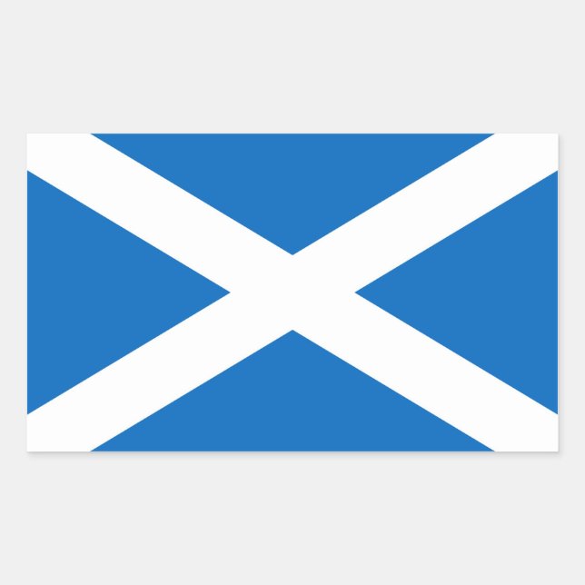 SCOTLAND RECTANGULAR STICKER (Front)