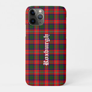 Scotland Roxburgh District Tartan Personalised iPhone 11 Pro Case
