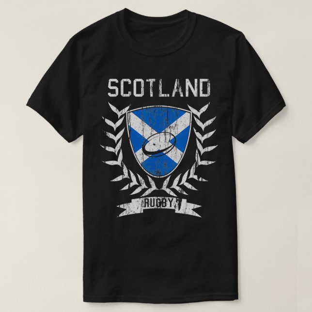 Scotland Rugby Jersey 2021 Scotland Rugby  T-Shirt (Design Front)