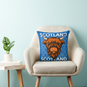 Scotland - Saltire Butterfly Cushion