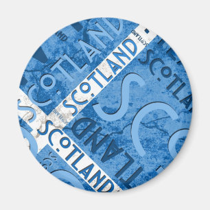 Scotland Saltire Magnet