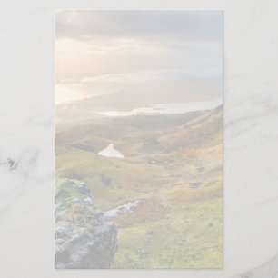 Scotland Scenic Rolling Hills Landscape Stationery