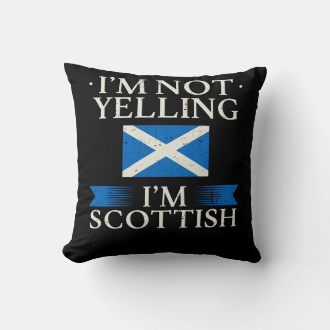 Scotland Scotland Flag Cushion (Front)