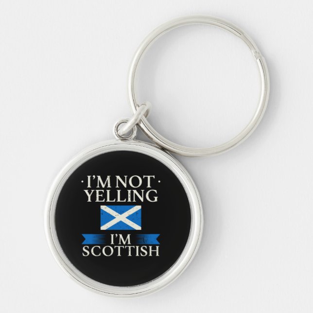 Scotland Scotland Flag Key Ring (Front)