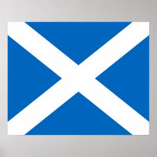 Scotland/Scottish Flag Poster