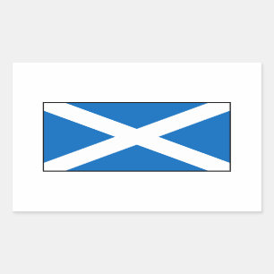 Scotland – Scottish Flag Rectangular Sticker