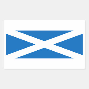 Scotland/Scottish Flag - United Kingdom Rectangular Sticker