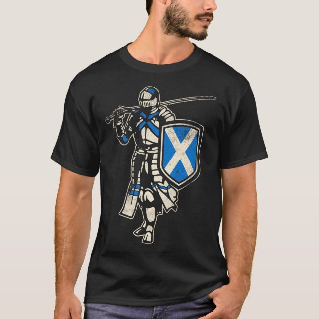 Scotland Scottish Knight T-Shirt (Front)
