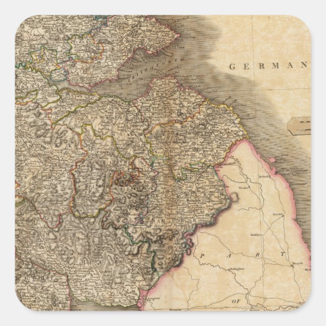 Scotland SE Square Sticker (Front)