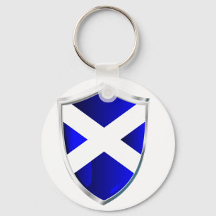 Scotland Shield Key Ring