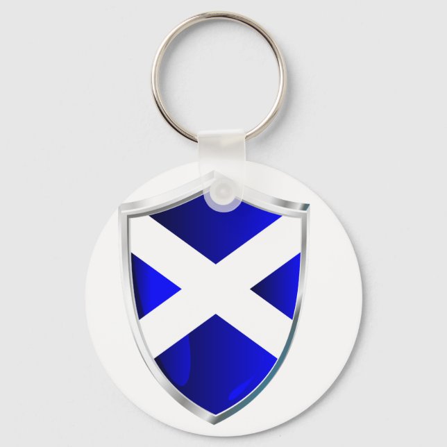 Scotland Shield Key Ring (Front)