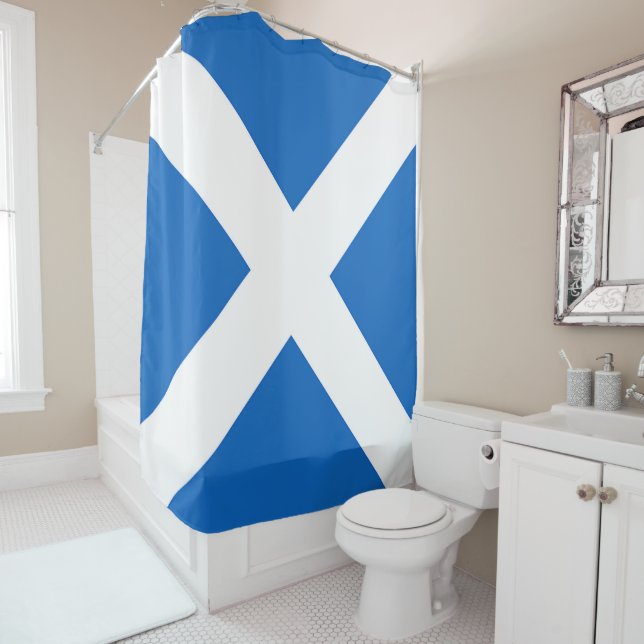 Scotland Shower Curtain (In Situ)