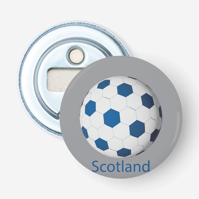 Scotland Soccer Bottle Opener (Front)