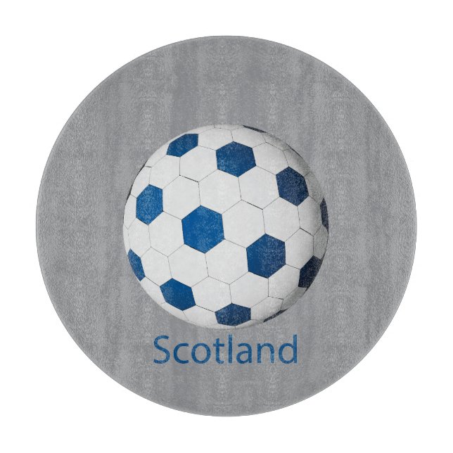 Scotland Soccer Cutting Board (Front)