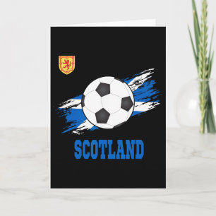 Scotland Soccer Scottish Footbyll Scots Futbol Card