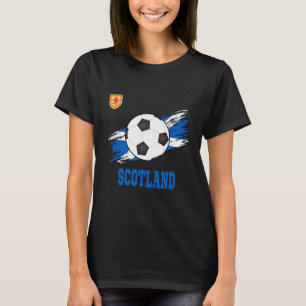 Scotland Soccer Scottish Footbyll Scots Futbol T-Shirt