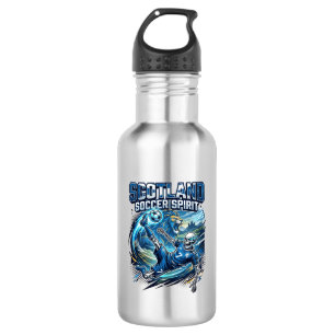 Scotland Soccer Spirit Skeleton Striker Nations Pr 532 Ml Water Bottle