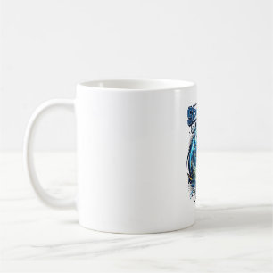 Scotland Soccer Spirit Skeleton Striker Nations Pr Coffee Mug