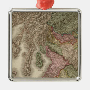 Scotland, southern part metal ornament