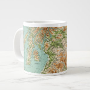 Scotland southern section large coffee mug