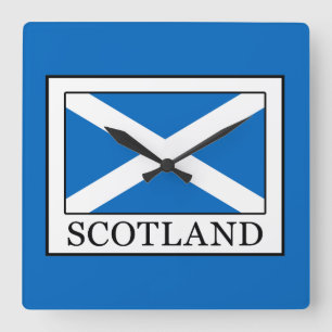 Scotland Square Wall Clock