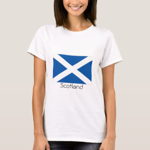 Scotland St Andrews saltire flag souvenir tshirt