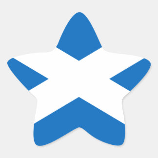 Scotland Star Sticker