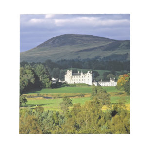 Scotland, Tayside, Blair Castle. In an emerald Notepad