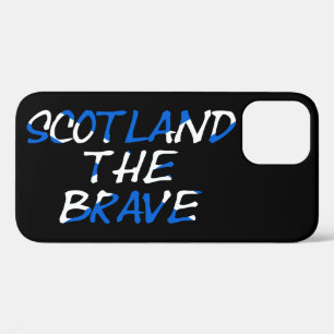 Scotland The Brave on Scottish Flag iphcn iPhone 12 Case