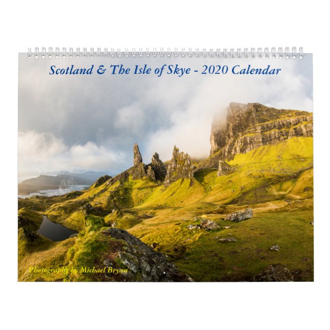 Scotland & The Isle of Skye - 2020 Calendar (Cover)