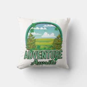 Scotland Travel logo Cushion