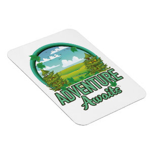 Scotland Travel logo Magnet