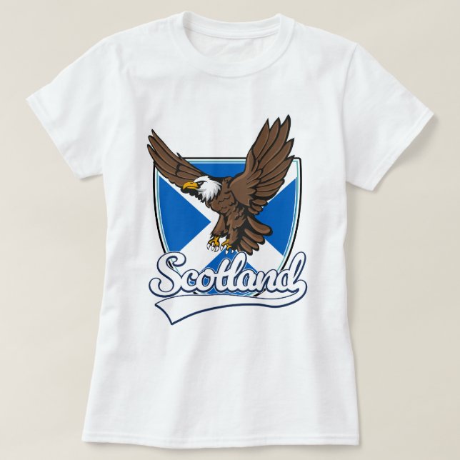 Scotland travel logo T-Shirt (Design Front)