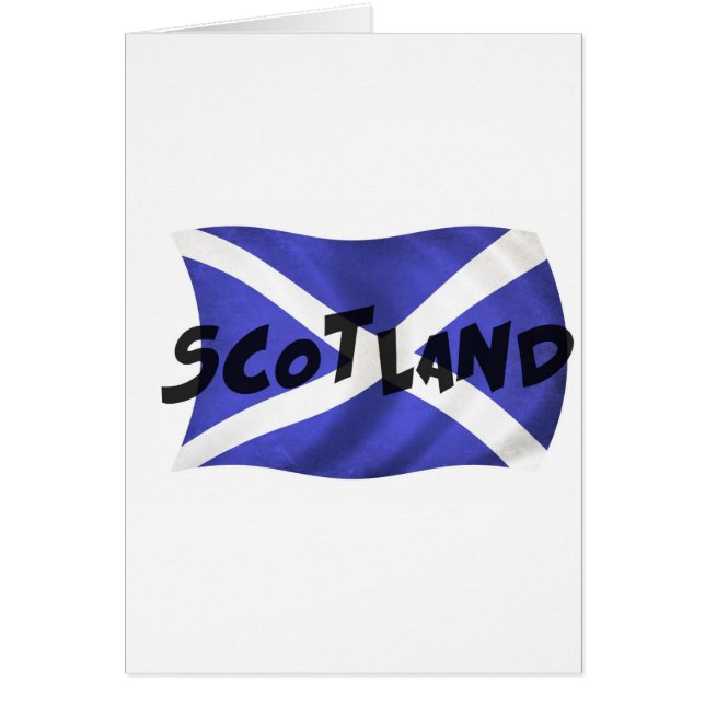 Scotland Wavy Flag (Front)
