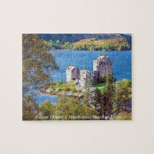 Scotland's Eilean Donan – MacKenzie/MacRae Clans Jigsaw Puzzle
