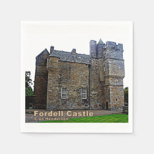 Scotland's Fordell Castle – Henderson Clan Napkin
