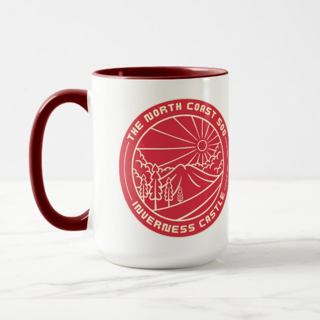 Scotland's North Coast 500 scenic route highlands Mug (Left)