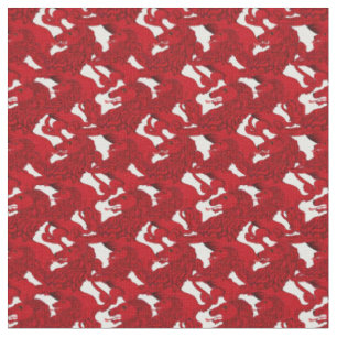 Scotland's Rampant Lion, ancient flag/banner Fabric