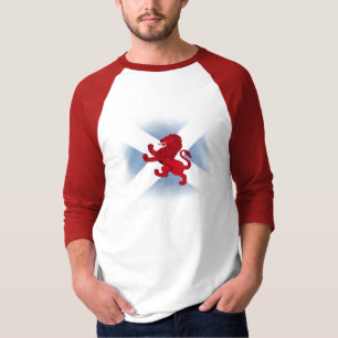 Scotland's Rampant lion, Saint Andrew flag 2 T-Shirt