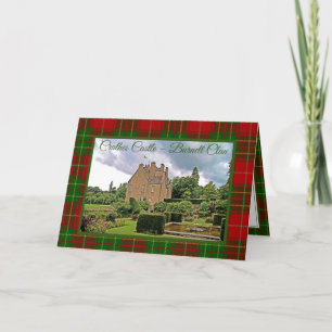 Scots Burnett Clan Crathes Castle Folded Note Card
