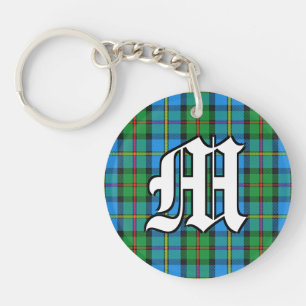 Scots Clan MacLeod of Harris Tartan Plaid Key Ring