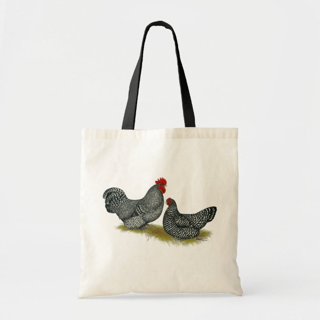 Scots Dumpy Chickens Tote Bag (Front)