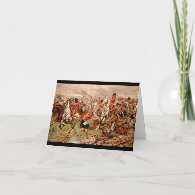 Scots Greys Card (Front)