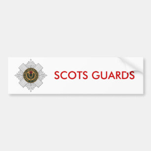 Scots Guards Bumper Sticker