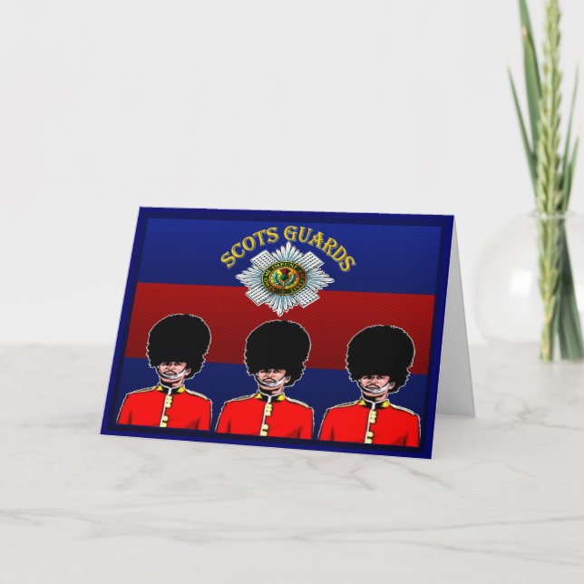Scots Guards Greeting Card (Front)