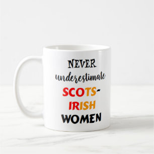 scots-irish women  coffee mug