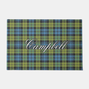 Scots Vista Campbell Family Tartan Plaid Doormat