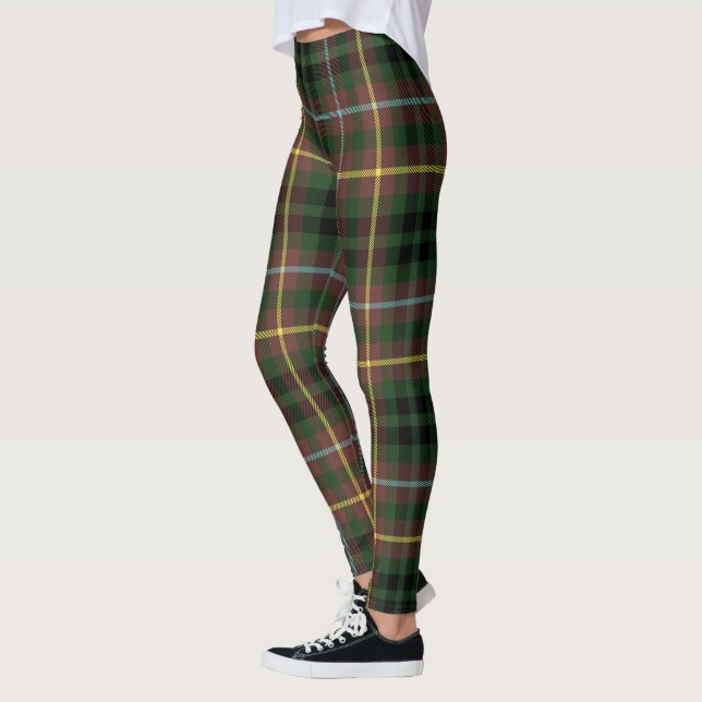 Scotstee Clan Buchanan Hunting Tartan Women Leggings (Left)