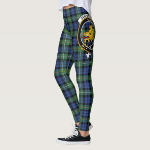 Scotstee Clan Campbell Argyll Ancient Crest Tartan Leggings