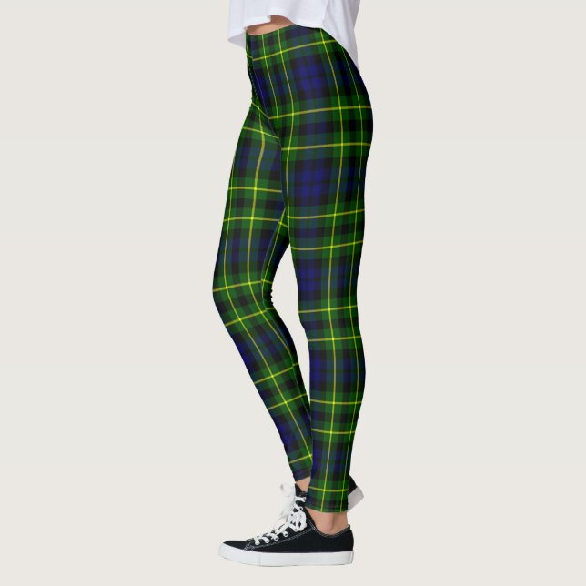 Scotstee Clan Campbell Of Breadalbane Modern Tarta Leggings (Left)